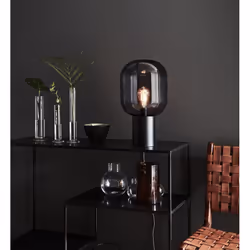 Markslöjd BROOKLYN lampe de table E27 60 W Noir