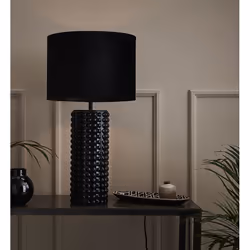 Markslöjd Proud lampe de table E27 Noir