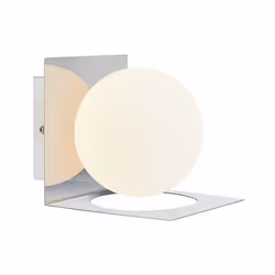 Markslöjd ZENIT, Surface, 1 ampoule(s), G9, 2800 K, IP44, Argent