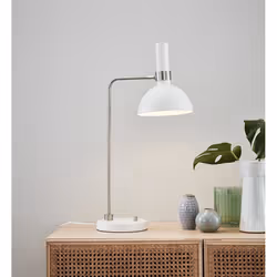 Markslöjd LARRY lampe de table E27 60 W Blanc