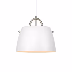 Markslöjd Spin, 1 ampoule(s), E27, IP20, Acier inoxydable, Blanc