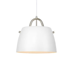 Markslöjd Spin éclairage de plafond Acier inoxydable, Blanc E27