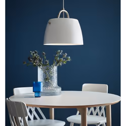 Markslöjd Spin éclairage de plafond Acier inoxydable, Blanc E27