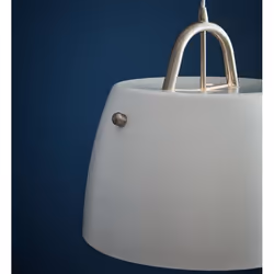 Markslöjd Spin éclairage de plafond Acier inoxydable, Blanc E27