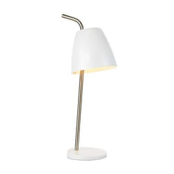 Markslöjd Spin lampe de table E14 Acier inoxydable, Blanc
