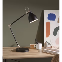 Markslöjd House lampe de table E27 40 W Noir