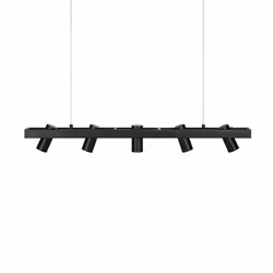Markslöjd Torino, 5 ampoule(s), LED, GU10, IP20, Noir
