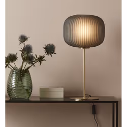Markslöjd Sober lampe de table E27 60 W Laiton