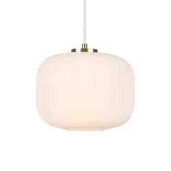 Markslöjd Sober, 1 ampoule(s), E27, IP20, Laiton, Blanc