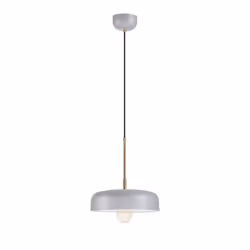 Markslöjd CAEN, 1 ampoule(s), E27, IP20, Laiton, Gris