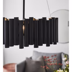 Markslöjd Level éclairage de plafond Noir E27