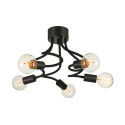 Markslöjd Medusa éclairage de plafond Noir E27