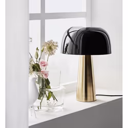 Markslöjd Blanca lampe de table E14 LED Noir, Bronze