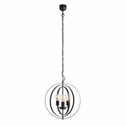 Markslöjd Orbit, 3 ampoule(s), E27, IP20, Noir