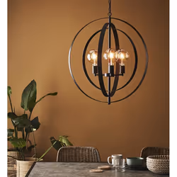 Markslöjd Orbit éclairage de plafond Noir E27