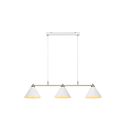 Markslöjd KLINT éclairage en suspension Surface E14 LED Acier, Blanc