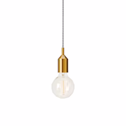 Markslöjd BRONX, Support flexible, Bronze, Transparent, Métal, Verre, Rond
