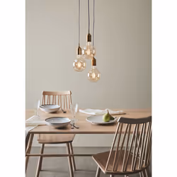 Markslöjd BRONX éclairage en suspension Support flexible E27 60 W LED Bronze