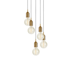 Markslöjd BRONX éclairage en suspension Support flexible E27 60 W LED Bronze