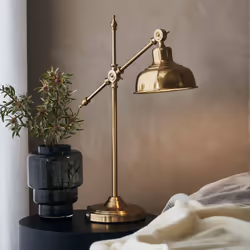 Lampe - Markslöjd - Grimstad - Métal doré - Vintage - 1 ampoule E27 60W