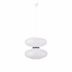 Markslöjd DUAL, Support flexible, Noir, Blanc, Blanc, Métal, Papier, Rond