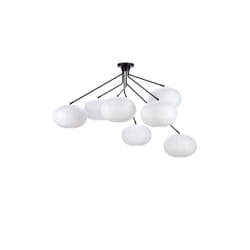 Markslöjd GALAXY éclairage de plafond Noir, Blanc E14 LED