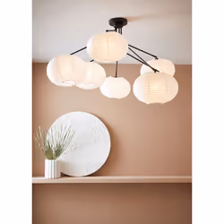 Markslöjd GALAXY éclairage de plafond Noir, Blanc E14 LED
