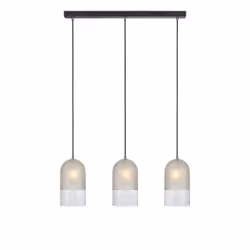 Markslöjd COPE, Support flexible, Transparent, Blanc, Transparent, Blanc, Verre, Verre, Rond