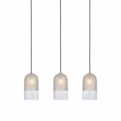 Markslöjd COPE éclairage en suspension Support flexible E14 18 W LED Transparent, Blanc