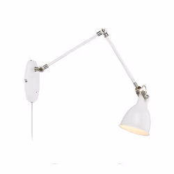 Markslöjd 108249, Surface, Conique, 1 ampoule(s), E14, IP20, Acier, Blanc