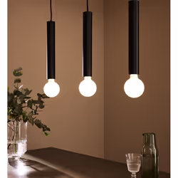 Markslöjd 108262 éclairage de plafond Noir E27 LED