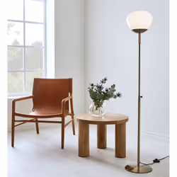 Markslöjd 108277 éclairage au sol E27 40 W LED Laiton, Blanc