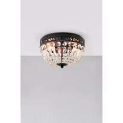 Markslöjd Etienne éclairage de plafond Noir E14 LED
