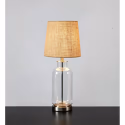 Markslöjd COSTERO lampe de table E27 Naturel, Transparent