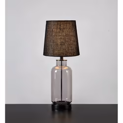 Markslöjd Costero lampe de table E14 6 W LED Noir, Transparent