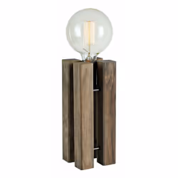 Markslöjd Lodge, Marron, Bois de pin, Universel, Noir, IP20, II