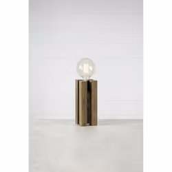 Markslöjd Lodge lampe de table E27 40 W LED Marron
