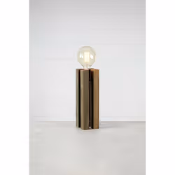 Markslöjd Lodge lampe de table E27 40 W LED Marron