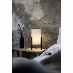 Markslöjd Eruca lampe de table E27 40 W LED Beige, Marron