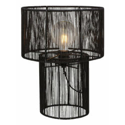 Markslöjd Soga lampe de table E27 40 W LED Noir