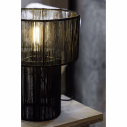 Markslöjd Soga lampe de table E27 40 W LED Noir