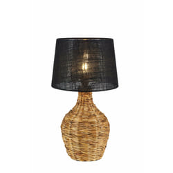 Markslöjd Paglia lampe de table E27 40 W LED Noir, Naturel