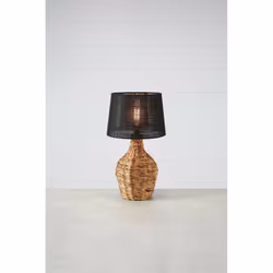 Markslöjd Paglia lampe de table E27 40 W LED Noir, Naturel