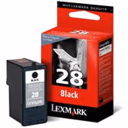 Lexmark 28, Rendement standard, Encre à pigments, 1 pièce(s)