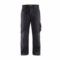 Blakläder 157018609400, Pantalons, Homme, Noir, Bouton de vêtement, Fermeture à glissière, Coton, Polyester, 300 g/m²