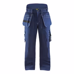 Blakläder 151513708800, Pantalons, Homme, Bleu, Marine, C58, Fermeture d'anneau d'arrimage, Fermeture à glissière, Coton