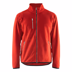 Blakläder 483025105600, Veste, Rouge, M, Fermeture à glissière, Toison, Polyester, 260 g/m²