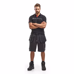 Blakläder 153413709900C44 Shorts Noir - Vue supplémentaire 5