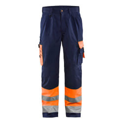 Blakläder 158418605389C46 Pantalons Bleu, Marine, Orange, Rouge