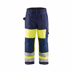 Blakläder 188319973389C44, Pantalons, Homme, Noir, Marine, Jaune, Fermeture à glissière, Polyester, 4000 g/m²